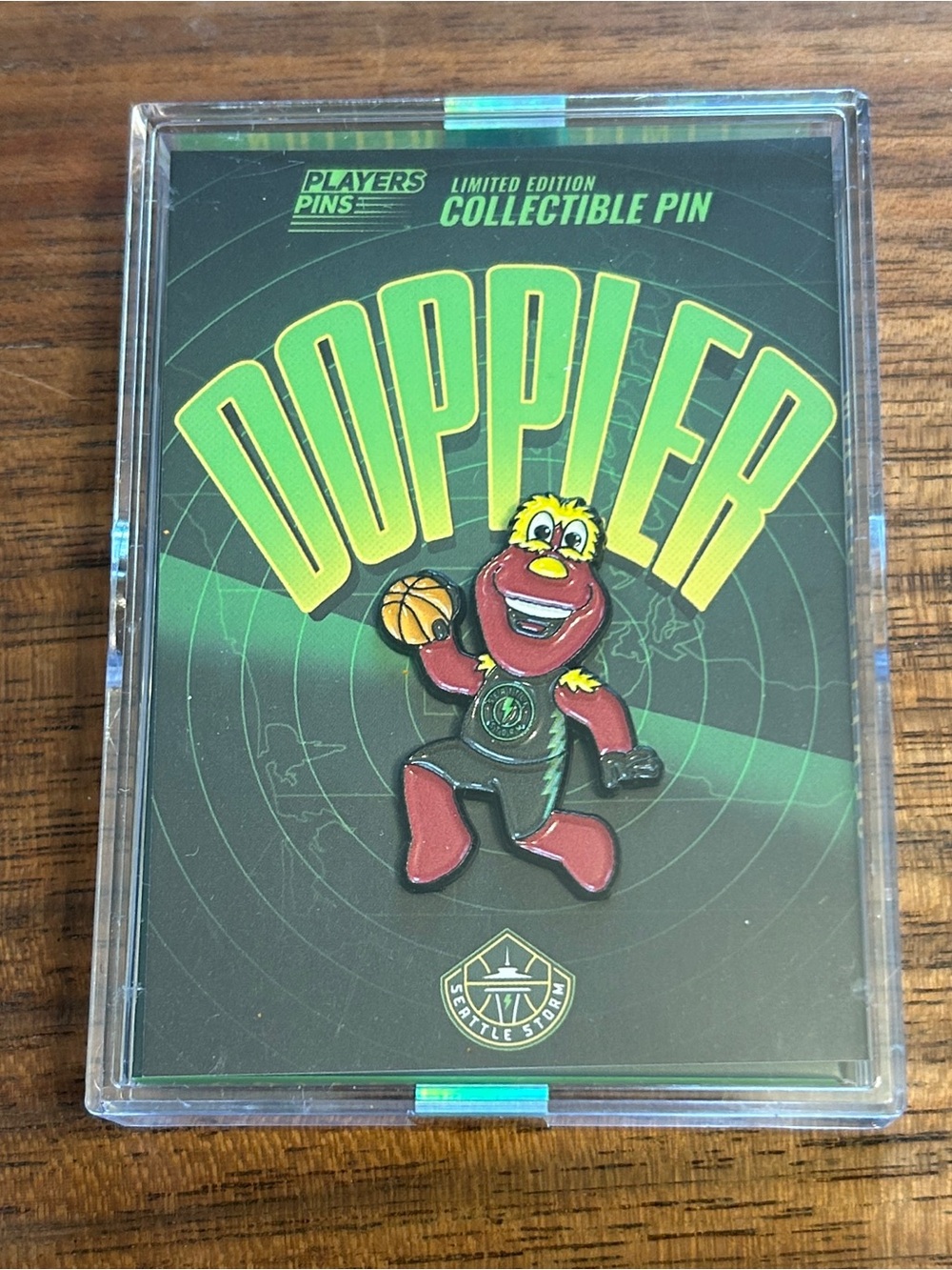 Doppler Limited Edition Collectible Pin Seattle Storm Players Pins WNBA 2022